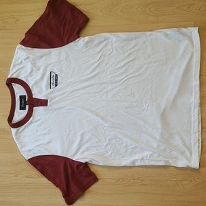 Brixton short sleeve henley shirt. Men's size M.